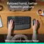 The text on the image reads: "Relaxed hand, better forearm posture."