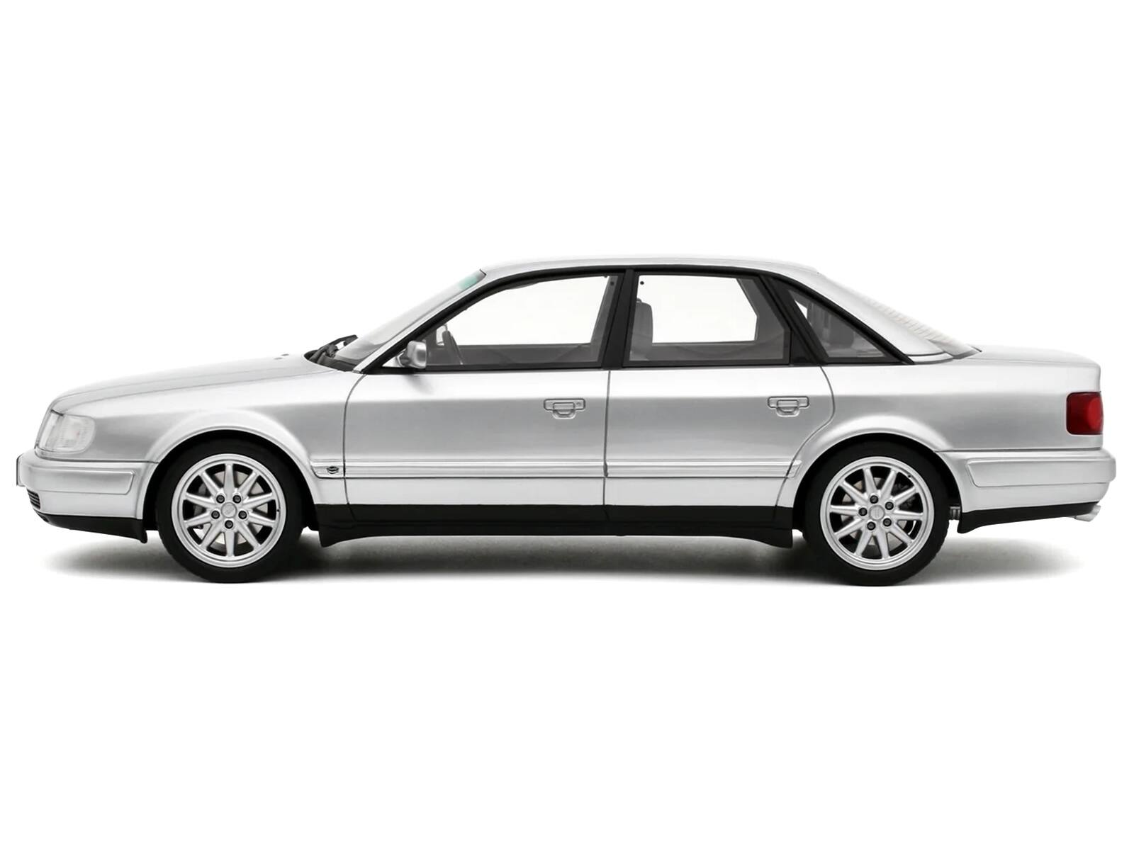 Alt View 3. Otto Mobile - Audi S4 (C4) 4.2 V8 Crystal Silver Metallic Limited Edition to 2000 pieces Worldwide 1/18 Model Car by Otto Mobile.