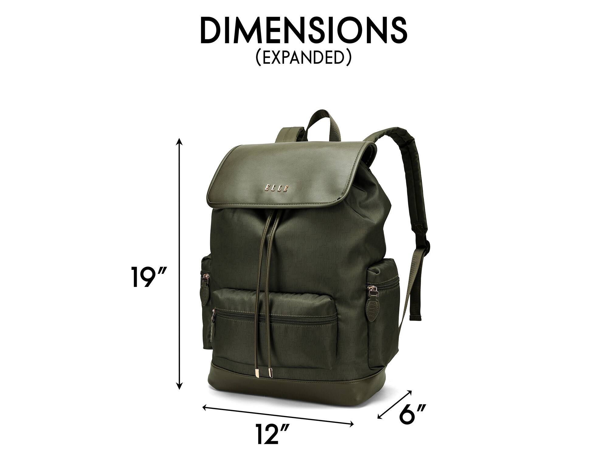 DIMENSIONS (EXPANDED) 19" 12" 6"