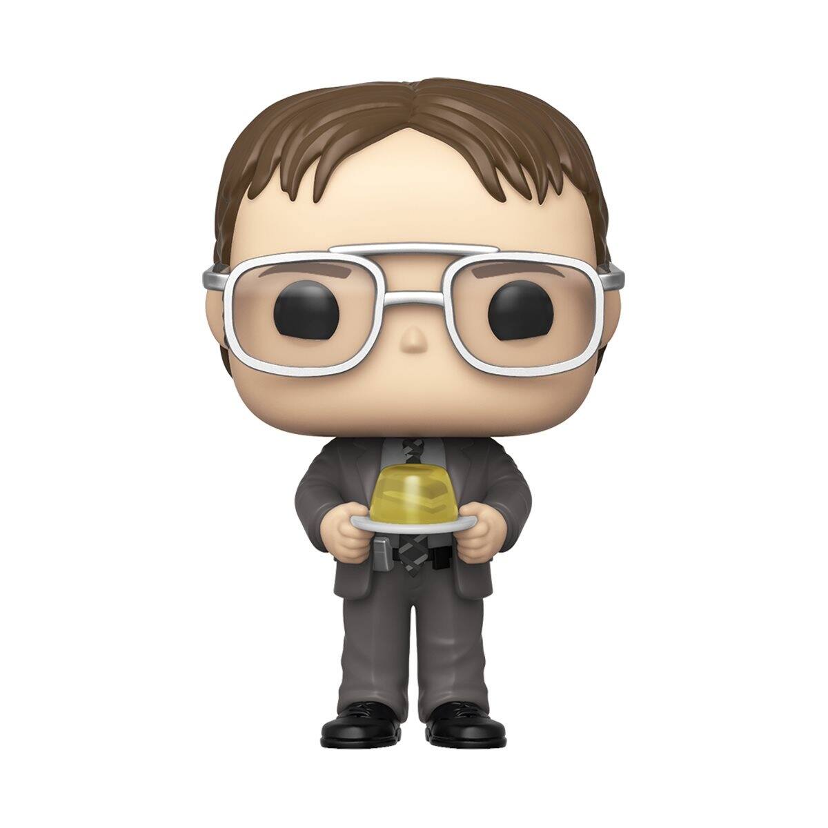 Angle. Funko - FUNKO POP! TELEVISION: The Office - Dwight w/ Gelatin Stapler   - COLLECTIBLES - Multicolor.