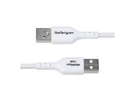 StarTech.com - StarTech 6ft USB-A to USB-C Charging Cable, 3A, USB 2.0, TPE Jacket - White