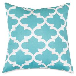 Majestic Home - Pillow 20x20 Trellis Teal - Blue