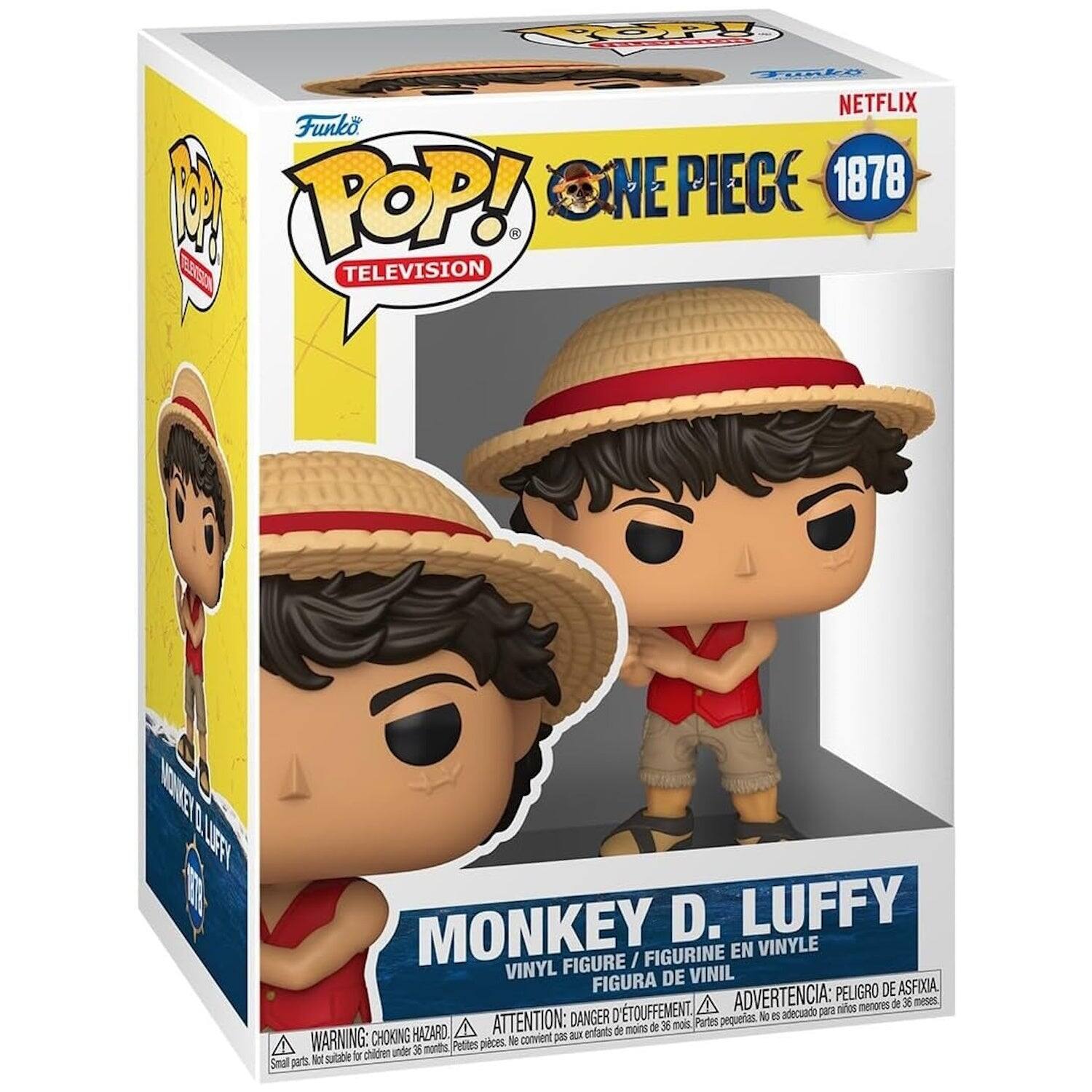 Funko Pop! Television: One Piece - Monkey D. Luffy Vinyl Figure #1878
