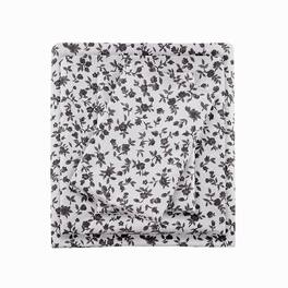 Gracie Mills - Giselle 4-Peice Wrinkle Free Printed Microfiber Sheet Set - Black Floral