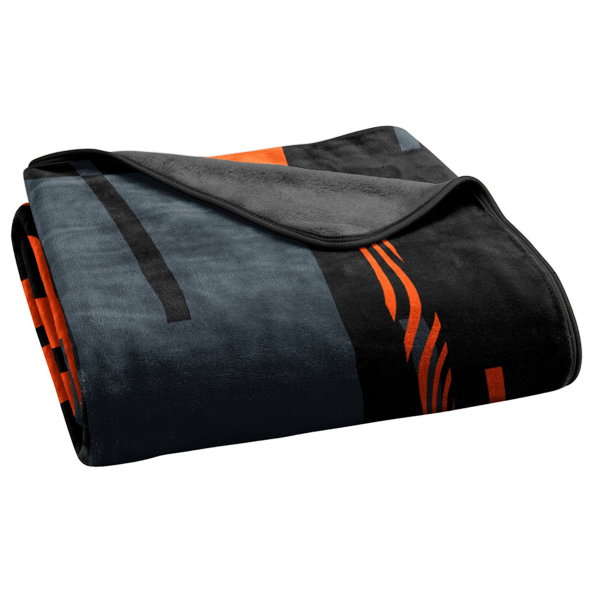 Alt View 3. Northwest - Oklahoma State Cowboys 50" x 60" Digitize Raschel Throw Blanket - Black.