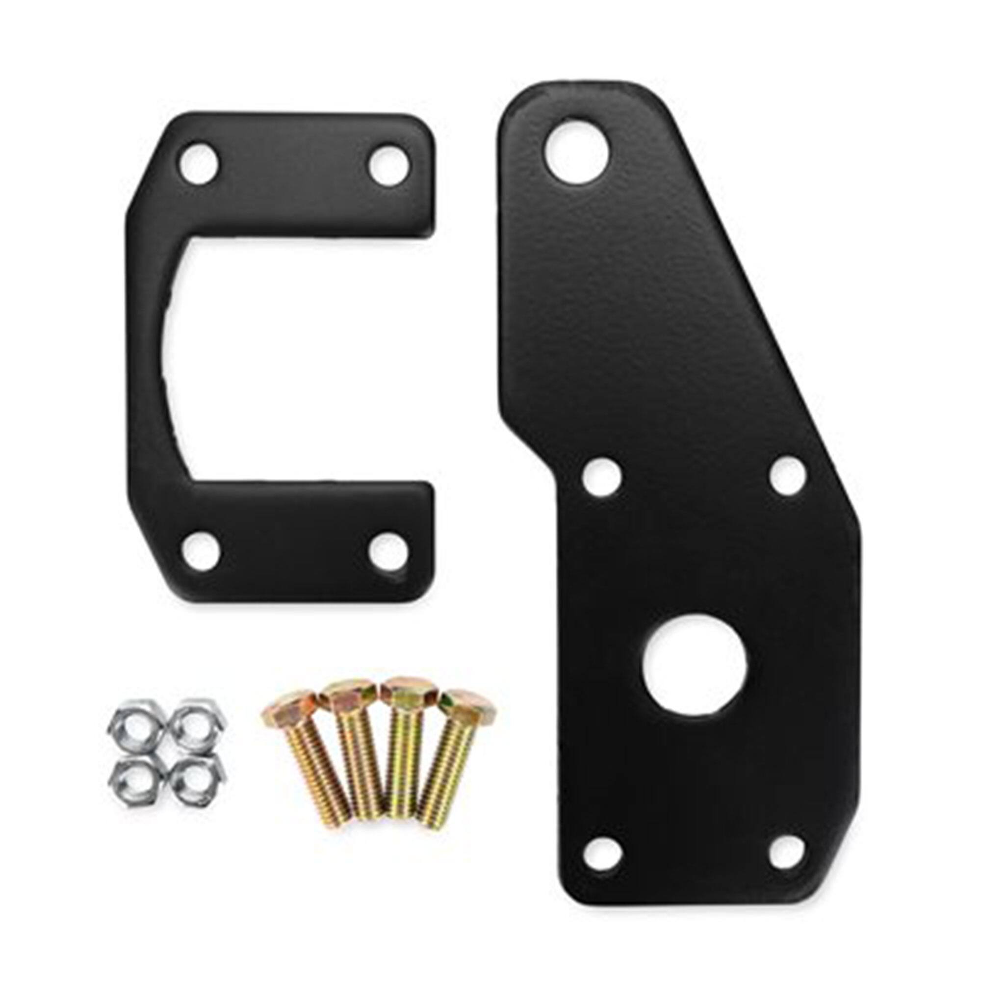 Alt View 4. Camco - EAZ LIFT 2 Inch Powder Coated Sway Control Left/Right Utility Ball Mount Adapter - Black.