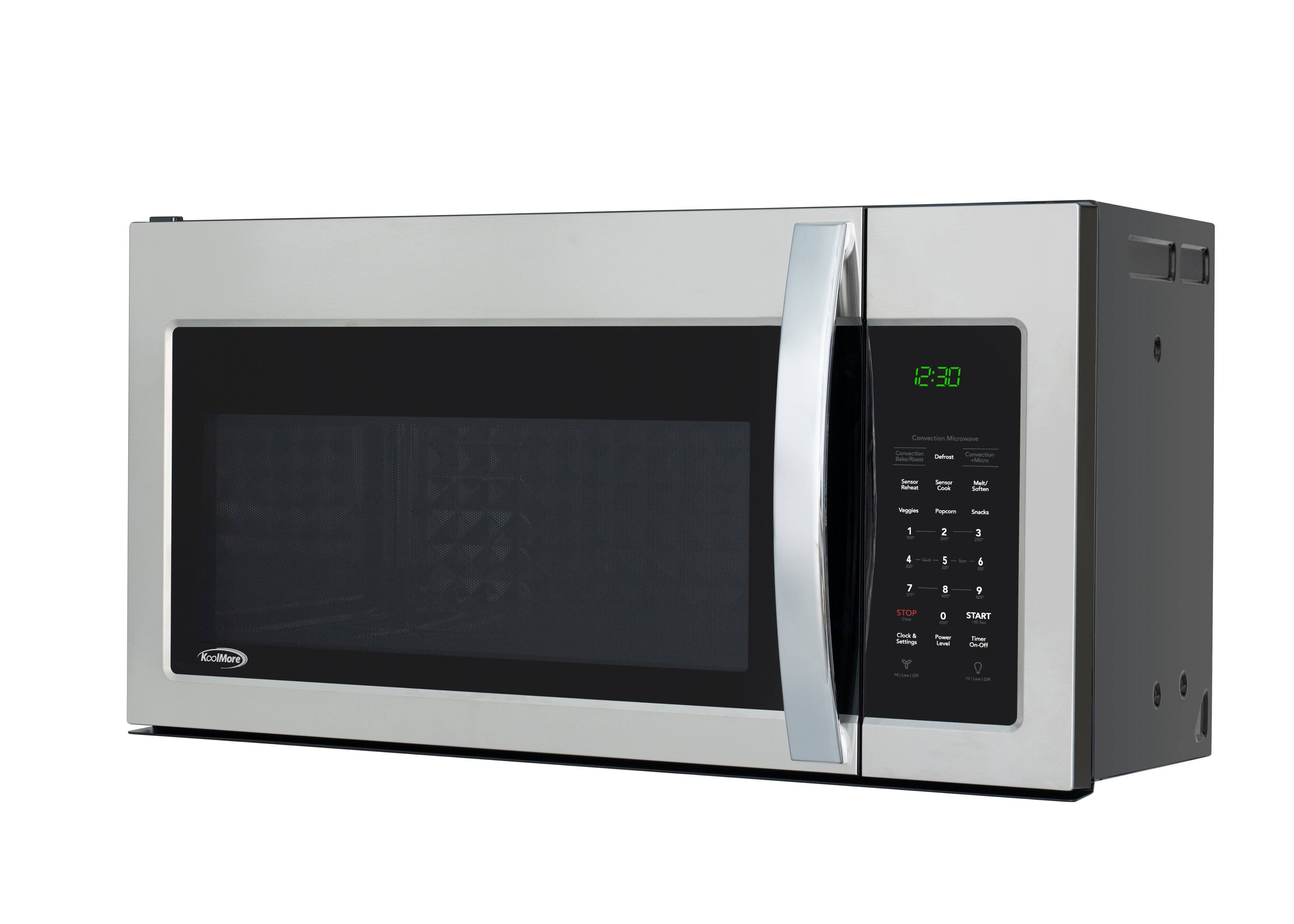 12:30 Convection Microwave Convection - | F 1 - Sensor - - Sensor Popcorn - -p - Seafood 1 2 3 4 5 - 4 7 8 9 STOP - 0 START KoolMore a -ming I I i Te GLO - -