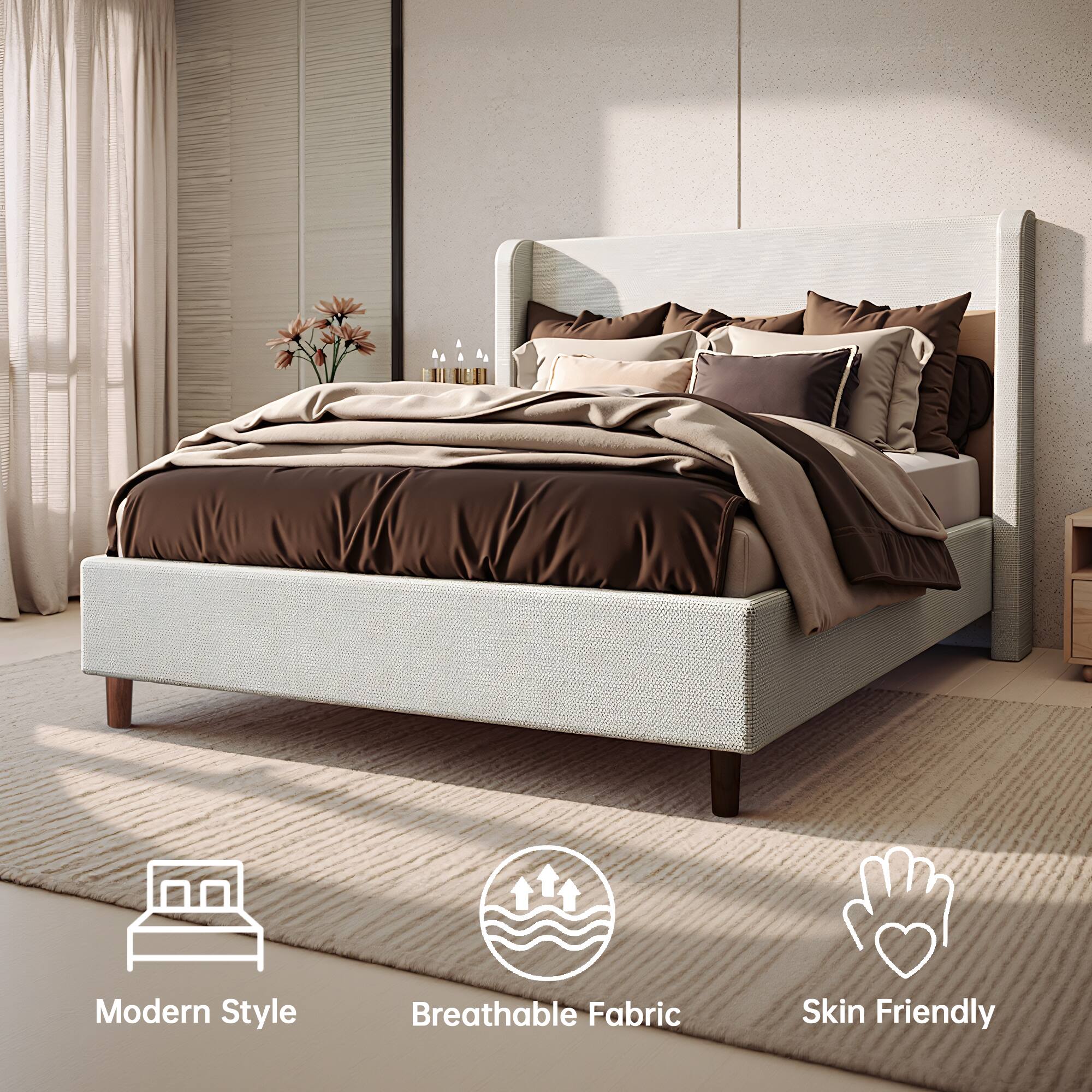 Modern Style  
Breathable Fabric  
Skin Friendly