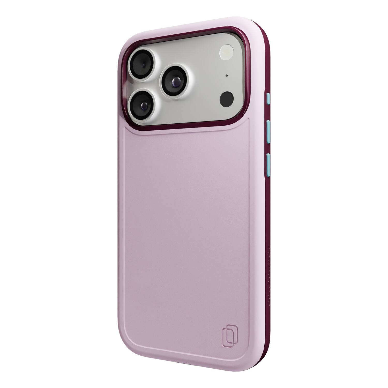 Back. Cellhelmet - Fortitude Series MagSafe Compatible Case for iPhone 17 Pro - Rose Quartz.