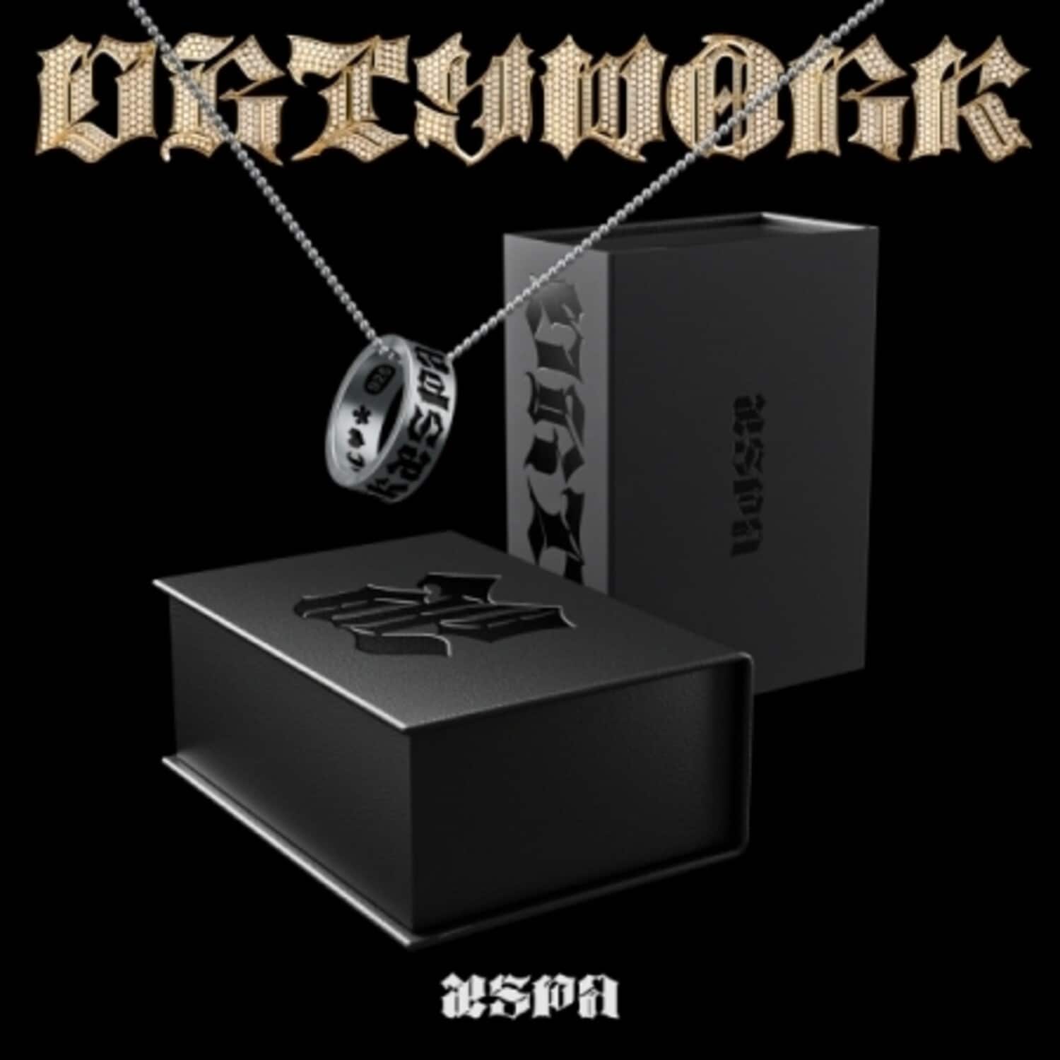 Aespa - Dirty Work - Dirty Crew Ring Version - Special Box Set w/Ring, Necklace, Photocard Sleeve, - DISCLESS DIGITAL [Digital Download]