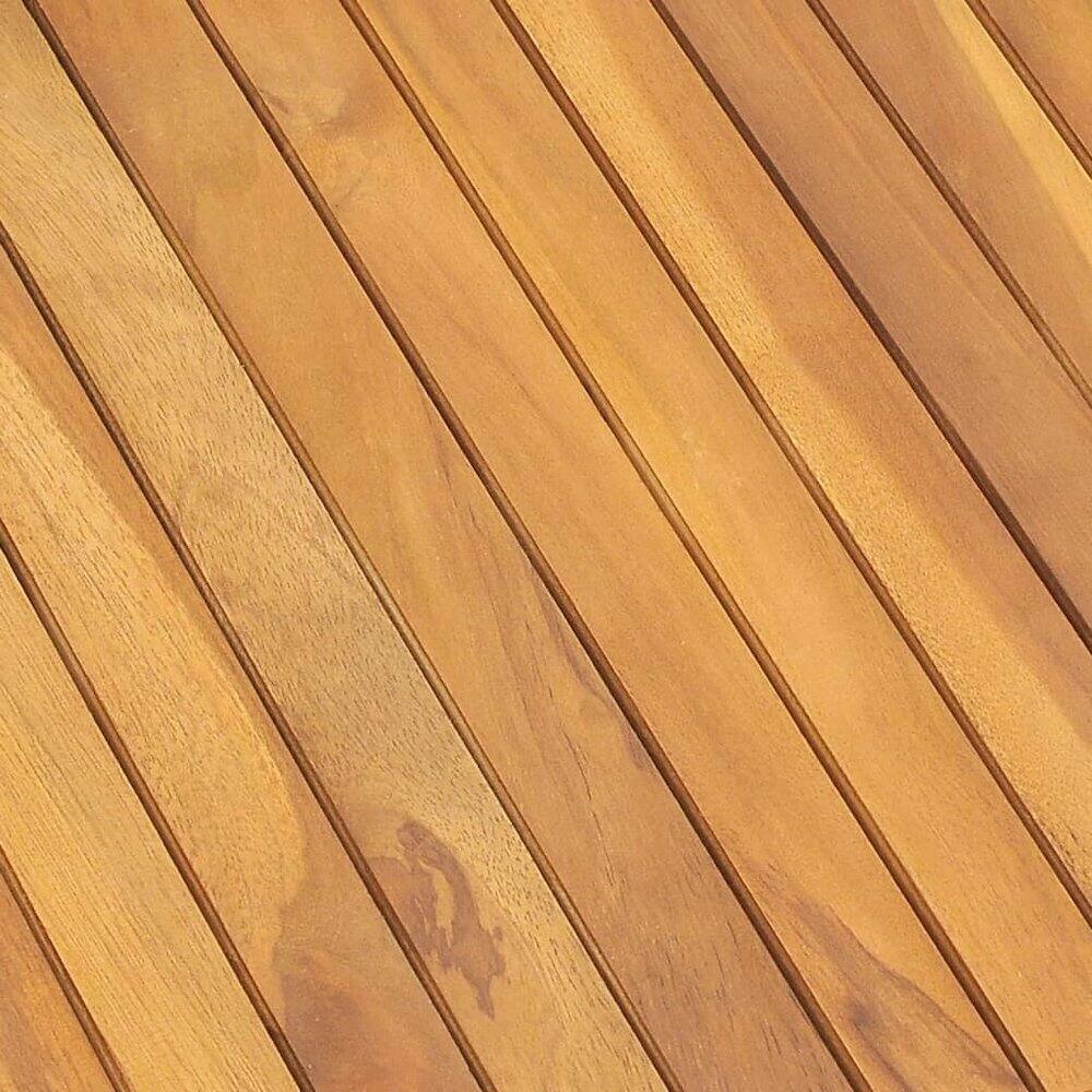 Alt View 4. vidaXL - Garden Box Solid Teak Wood - Brown.