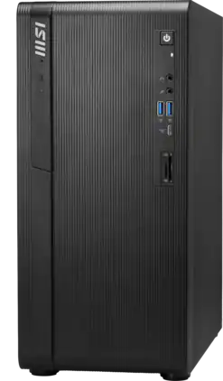 MSI - PRO DP180 AI Tower Desktop - Intel Core Ultra 5 225 2025 - 16GB Memory - 1TB Storage - Copilot+ PC - DP180AILG1467 - Black