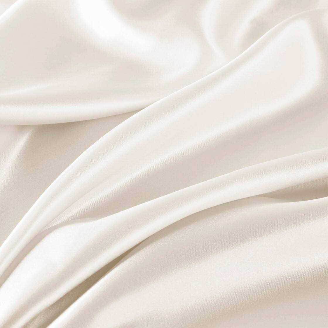 Alt View 5. Gracie Mills - Gracie Mills Coralie 6-Piece Wrinkle-free Satin Sheet Set - Ivory.