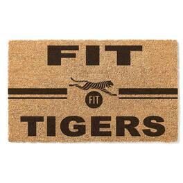 Jardine - SUNY Fashion Institute of Technology Tigers 18" x 30" Team Logo Doormat - Brown