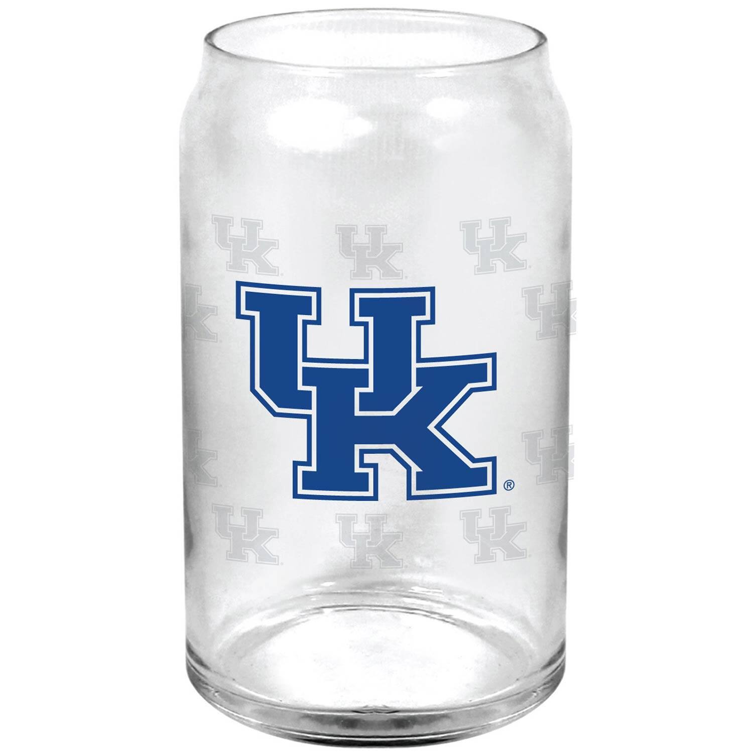 Alt View 1. Indigo Falls - Kentucky Wildcats 16oz. Dad Can Glass - Multicolor.