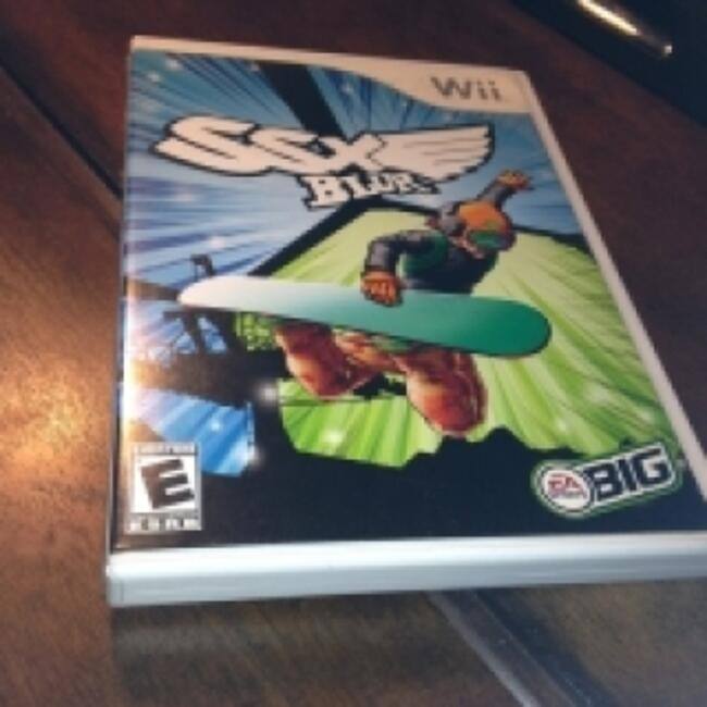 Sure, here is the corrected and grouped text from the image:

- Wii
- SSX Blur
- E (ESRB rating)
- EA BIG - E (Everyone)