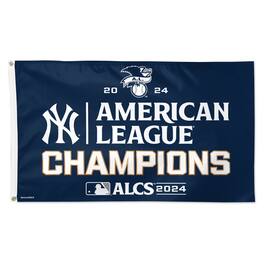 WinCraft - New York Yankees 2024 American League Champions Locker Room 3' x 5' Single-Sided Deluxe Flag - Multicolor