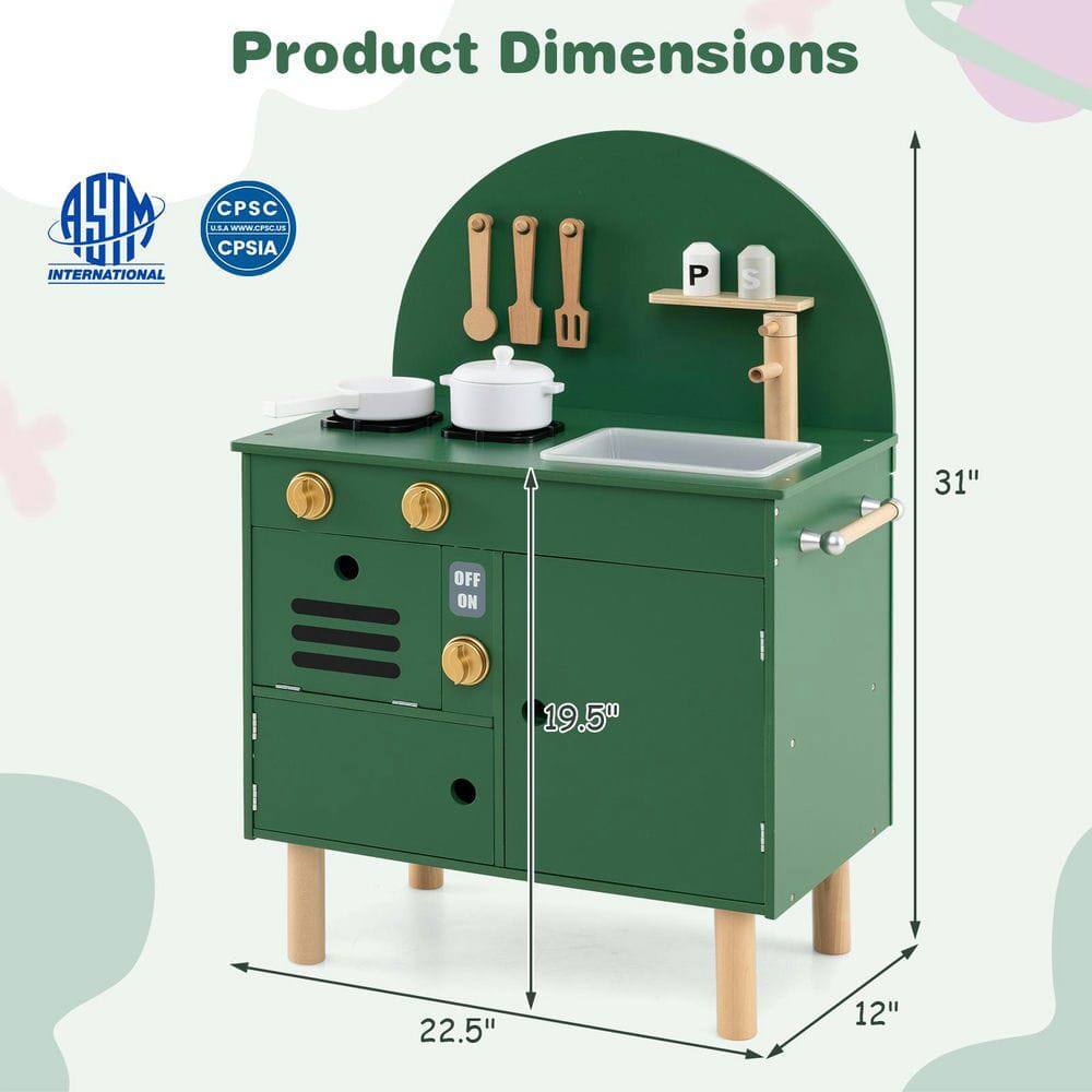 Product Dimensions  
A U.S.A CPSC WwW.CP.U II CPSIA INTERNATIONAL  
P 31" OFF ON 19.5" 22.5" 12"