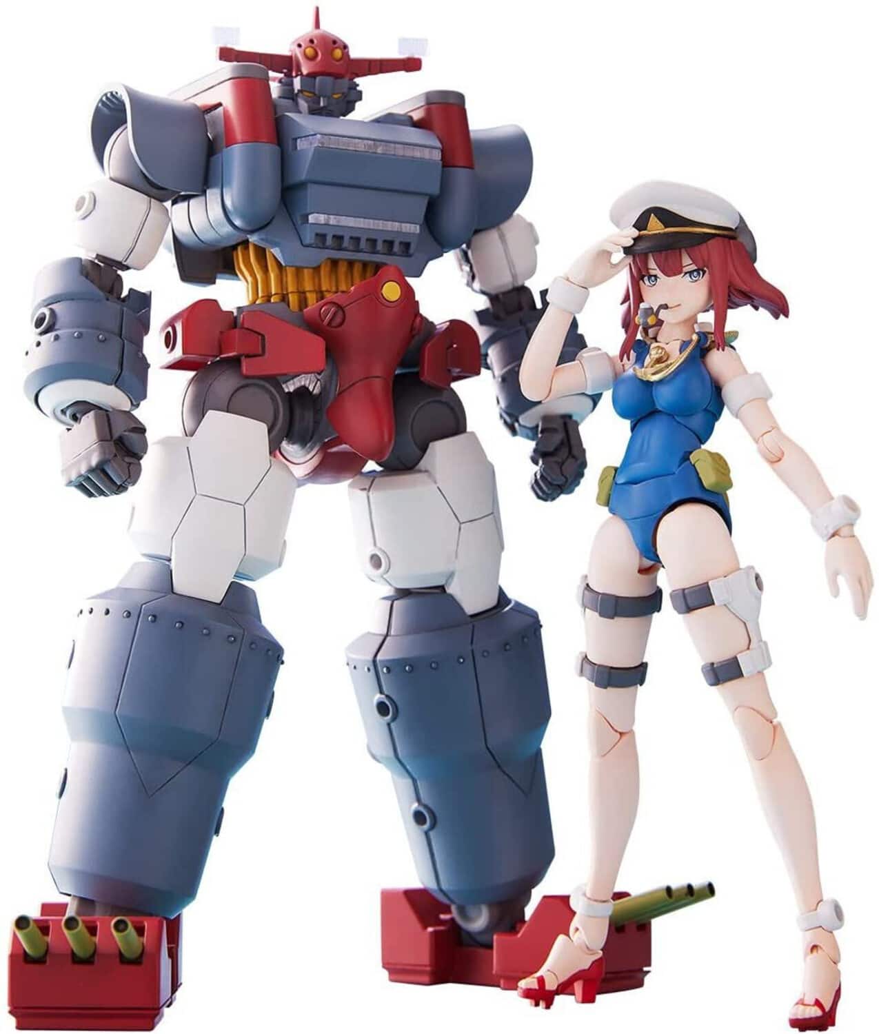 Good Smile Company - Combined Giant Ship Yamato - Gattai Musashi Model Kit - COLLECTABLES - Multicolor