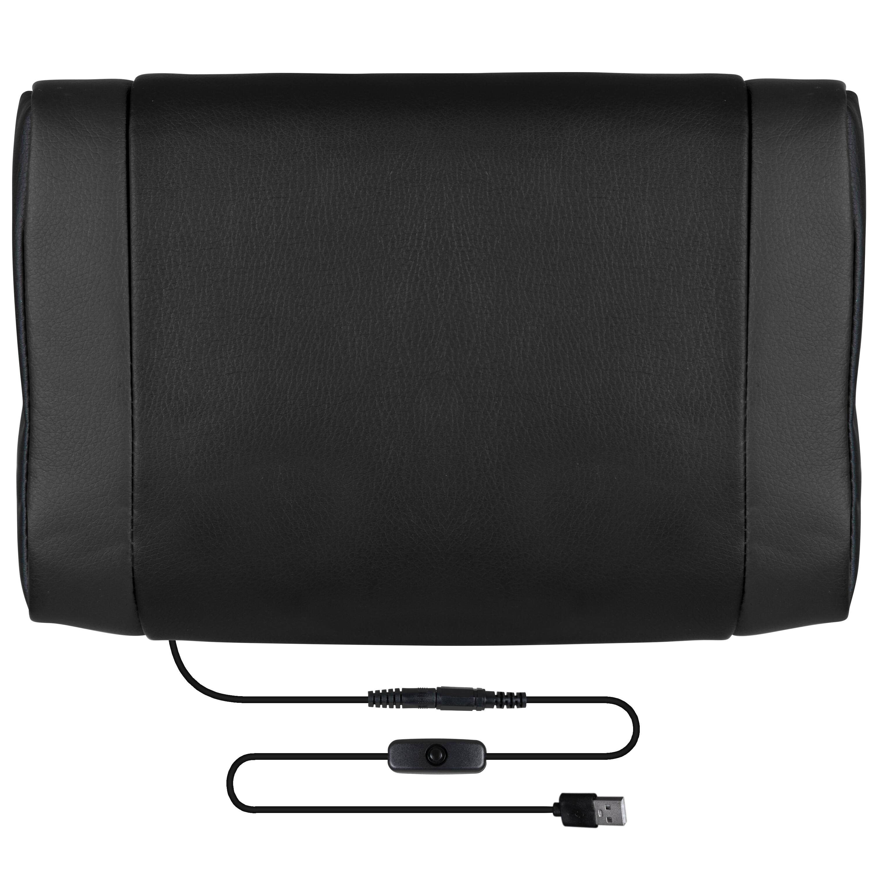 Alt View 10. Emma + Oliver - Ergonomic Gaming Chair -Recline Back/Arms, Footrest, Massaging Lumbar - Black.