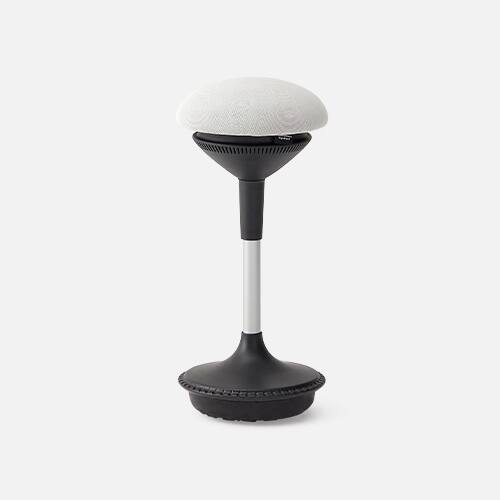 Autonomous - ErgoStool Ergonomic Stool Adjustable Wobble Chair - Cool Gray