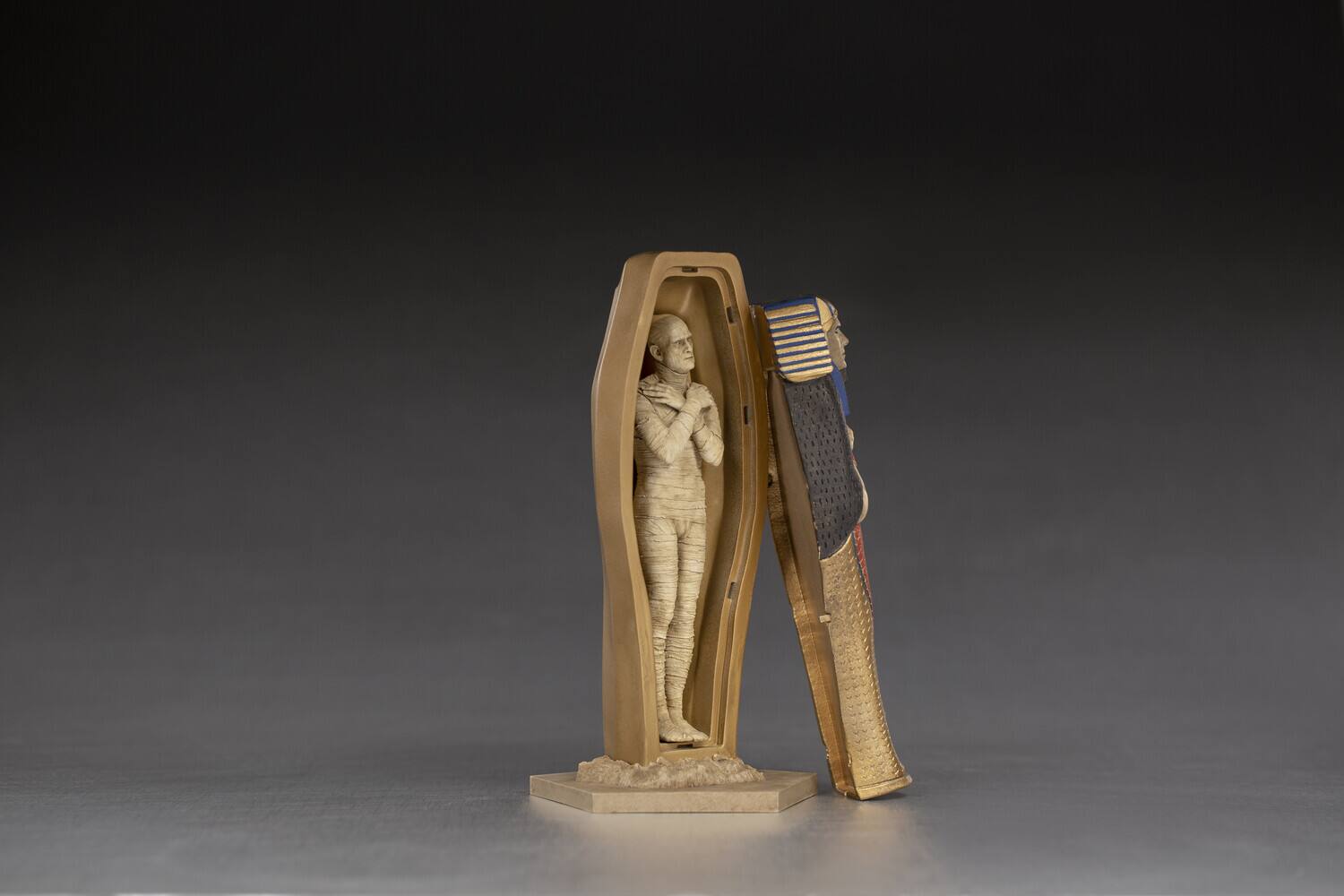 Alt View 1. Iron Studios - Iron Studios - Universal Monsters - Art Scale 1/10 - The Mummy Statue   - COLLECTIBLES - Multicolor.