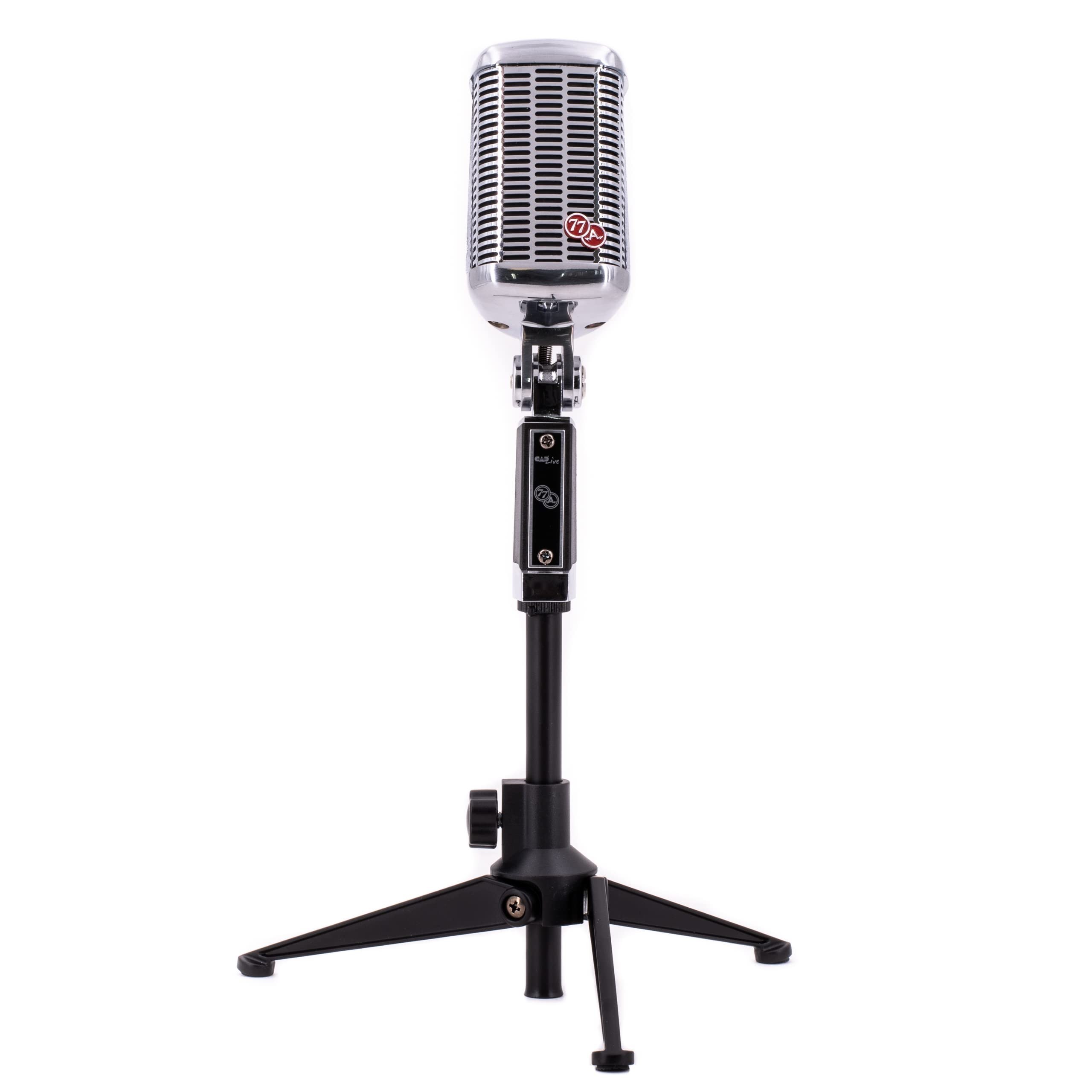 Alt View 8. CAD Audio - CAD Audio A77USB Cardiod Condenser Side Address Microphone - Chrome.