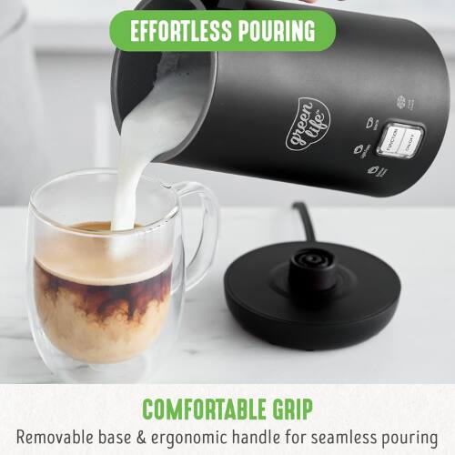 EFFORTLESS POURING

COMFORTABLE GRIP

Removable base & ergonomic handle for seamless pouring