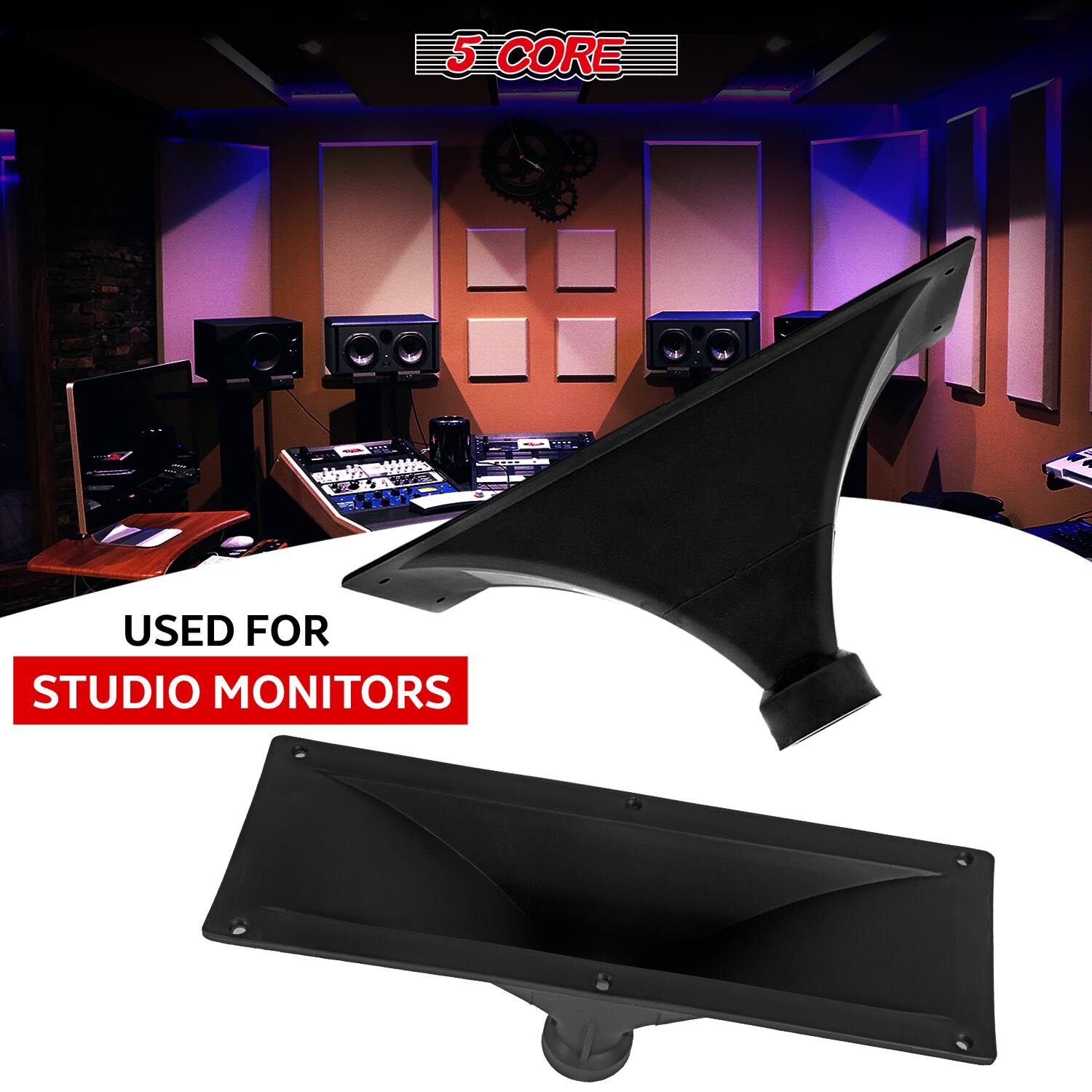 5 CORE  
USED FOR  
STUDIO MONITORS