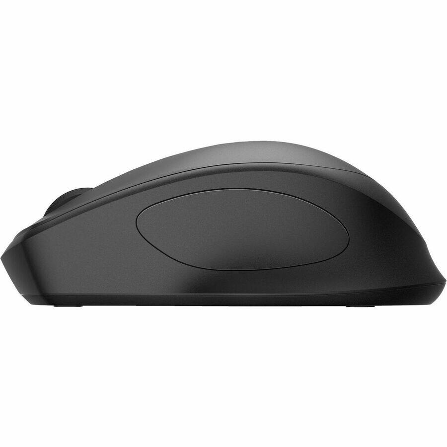 Alt View 2. HP - HP 280 Silent Wireless Mouse - Blue Optical - Wireless - Radio Frequency - 2.40 GHz - Black - USB Type A - 1200 dpi - Sc - Black.
