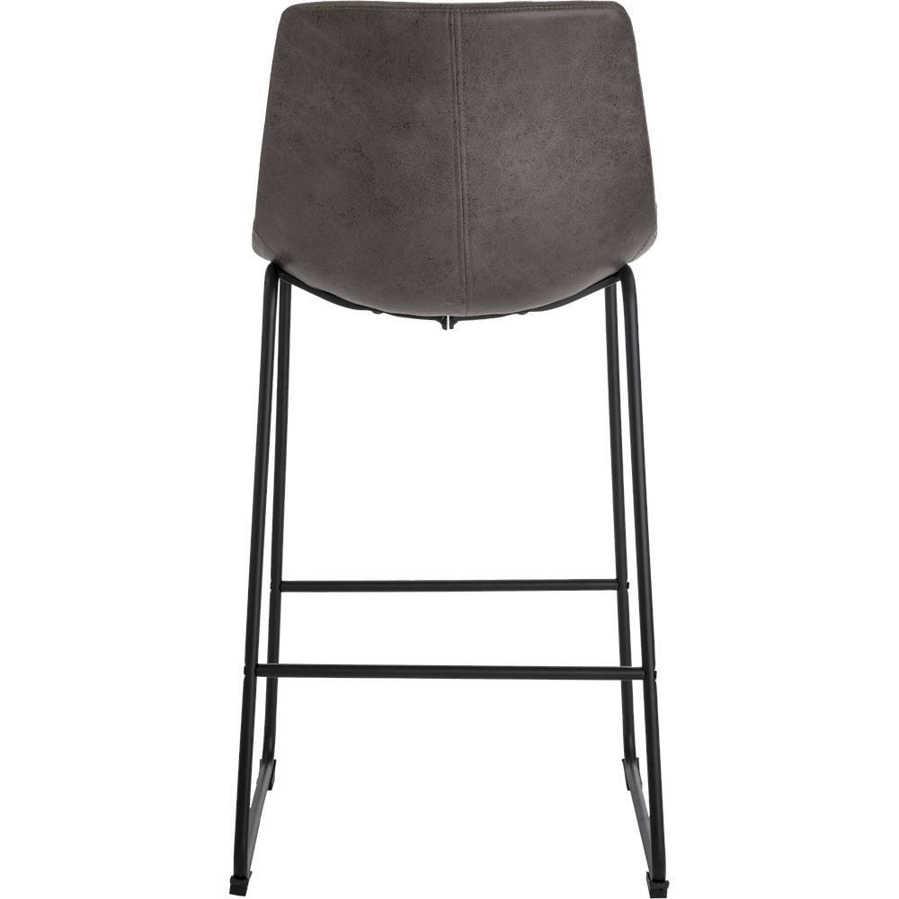 Alt View 13. Finch - Jackson Microfiber Cafe Bar Stools (Set of 2) - Brown.