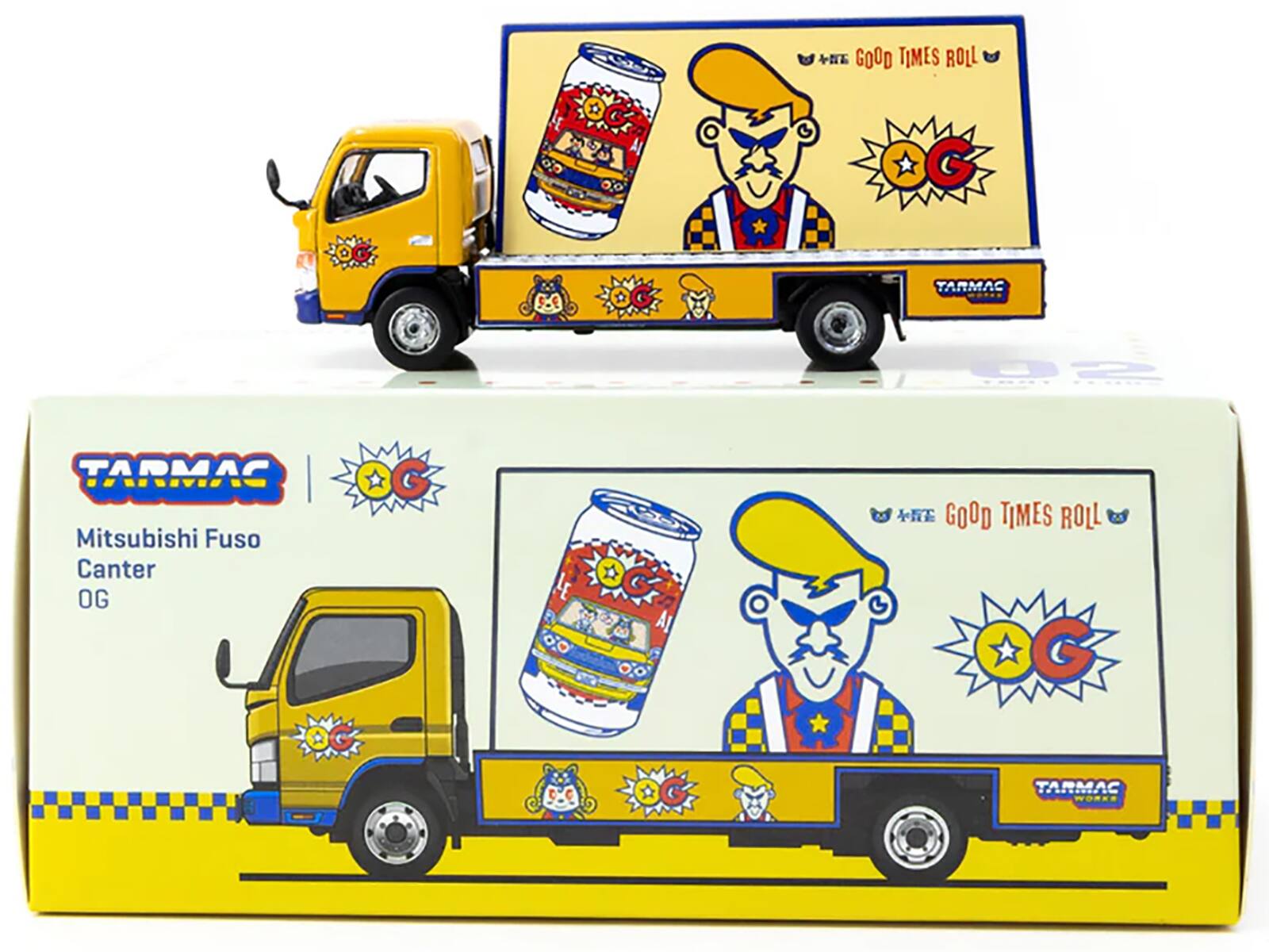 GOOD TIMES ROLL  
TARMAC  
Mitsubishi Fuso Canter OG  
GOOD TIMES ROLL  
TARMAC