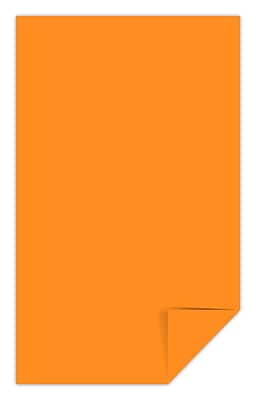 Alt View 2. Astrobrights - Colored Paper, 24 lbs., 8.5" x 14", Cosmic Orange, 500 Sheets/Ream - Cosmic Orange.