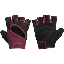 Harbinger - Women's FlexFit Weight Lifting Gloves - Medium - Black/Merlot