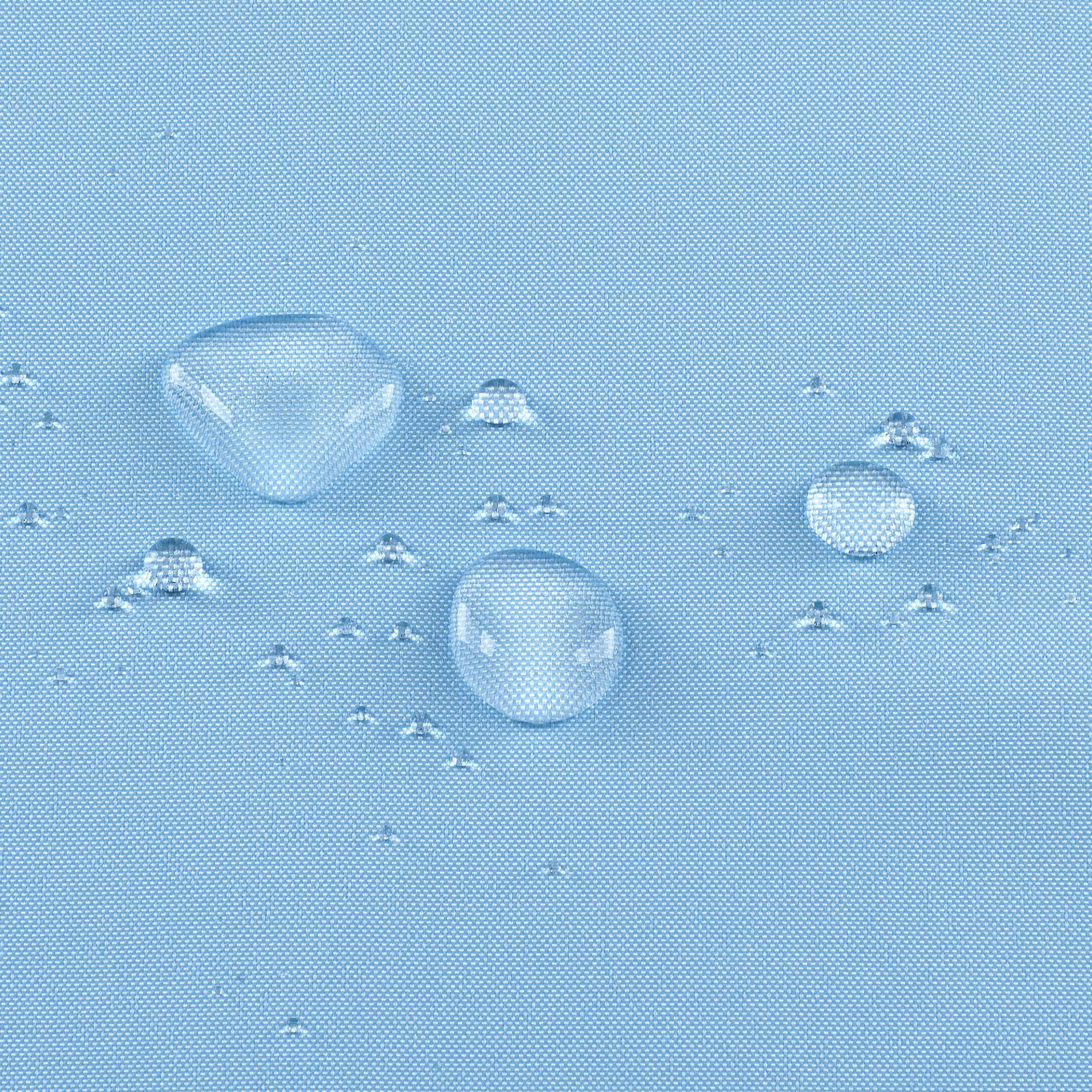 Alt View 1. Kate Aurora - Kate Aurora Living Hotel Collection Mold & Mildew Resistant Fabric Shower Curtain - Baby Blue - Baby Blue.