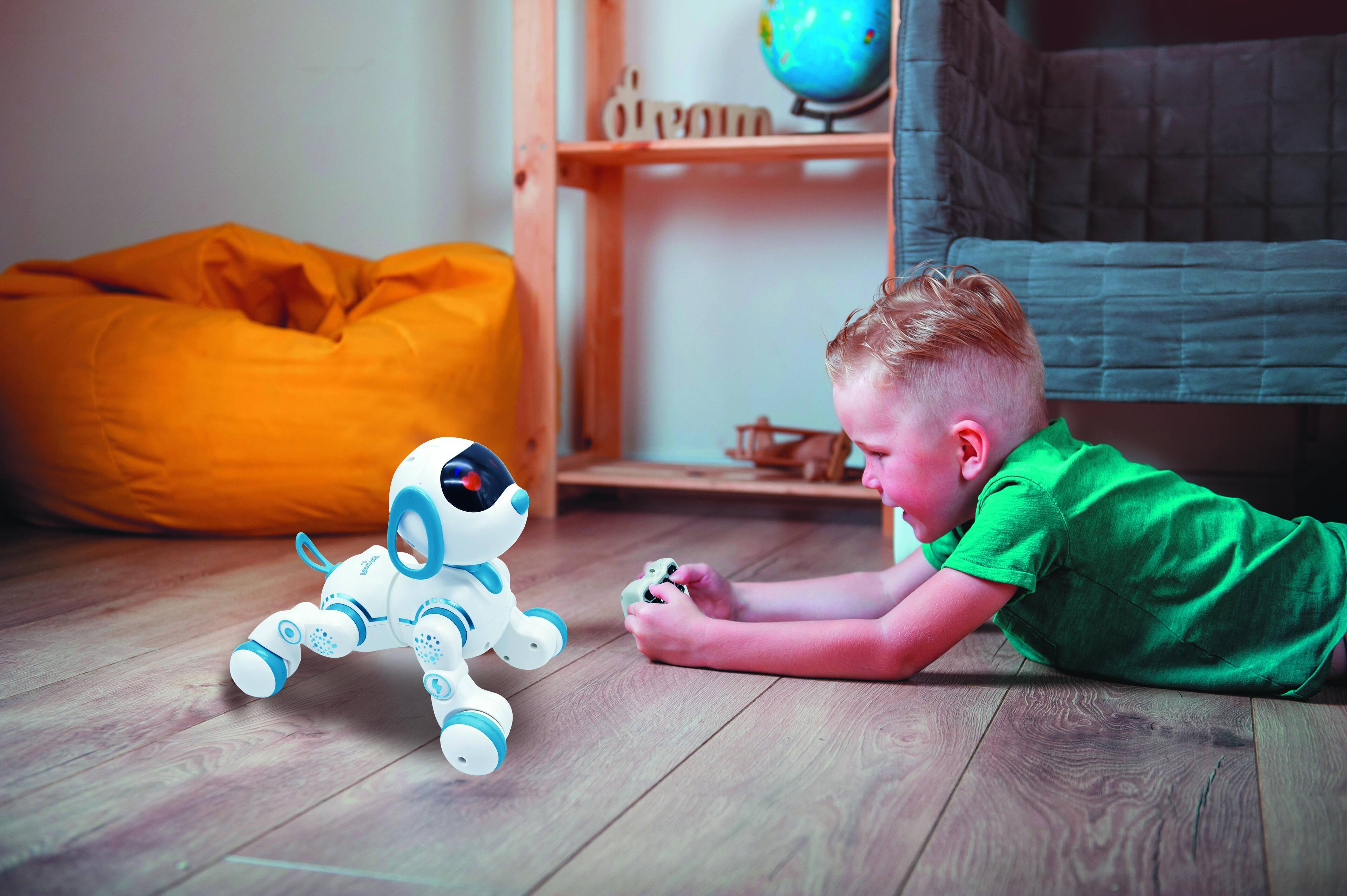 Alt View 8. Lexibook - Power Puppy Jr Smart Robot Puppy with Gesture Control.