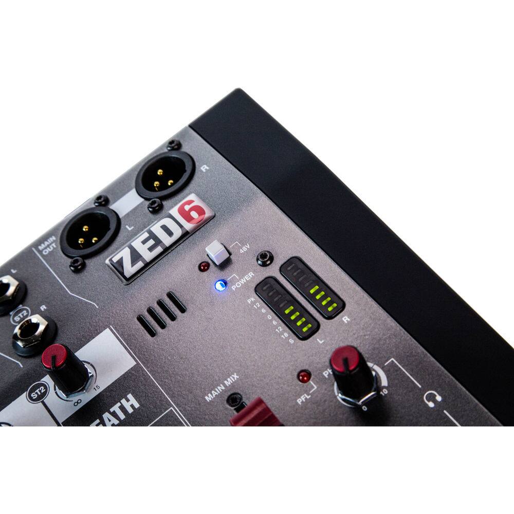 MAIN OUT R ST2 ST2 R 6 ZED POWER 48V 10L Pk 12 00T1 6 ..R: - R  6 12 18 S L PF MIX 15 0. MAIN PFL ATH 0 10