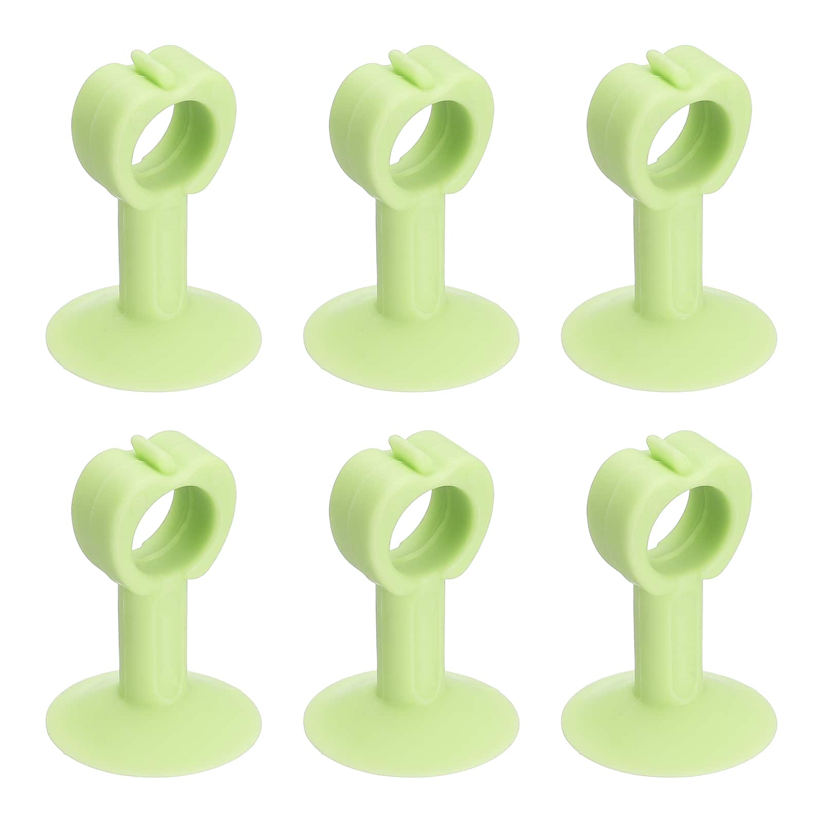 "Unique Bargains - High-Quality Silicone Suction Cup Door Handle Stopper, No Drilling Wall Protector for Home Office, Durable, 2.2x1.3"" - Green" price history on PriceWatchPro