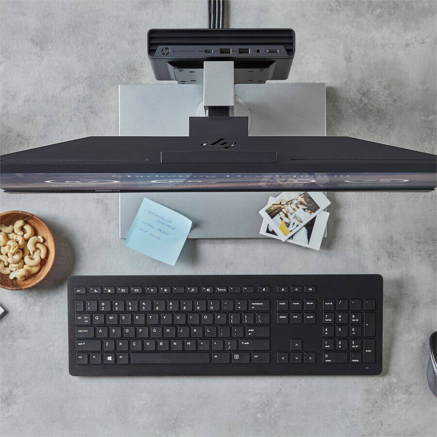 Alt View 5. HP - HP Elite Mini 800 G9 Desktop Computer - Intel Core i5 14th Gen i5-14500T - vPro Technology - 32 GB - 512 GB SSD - Black.