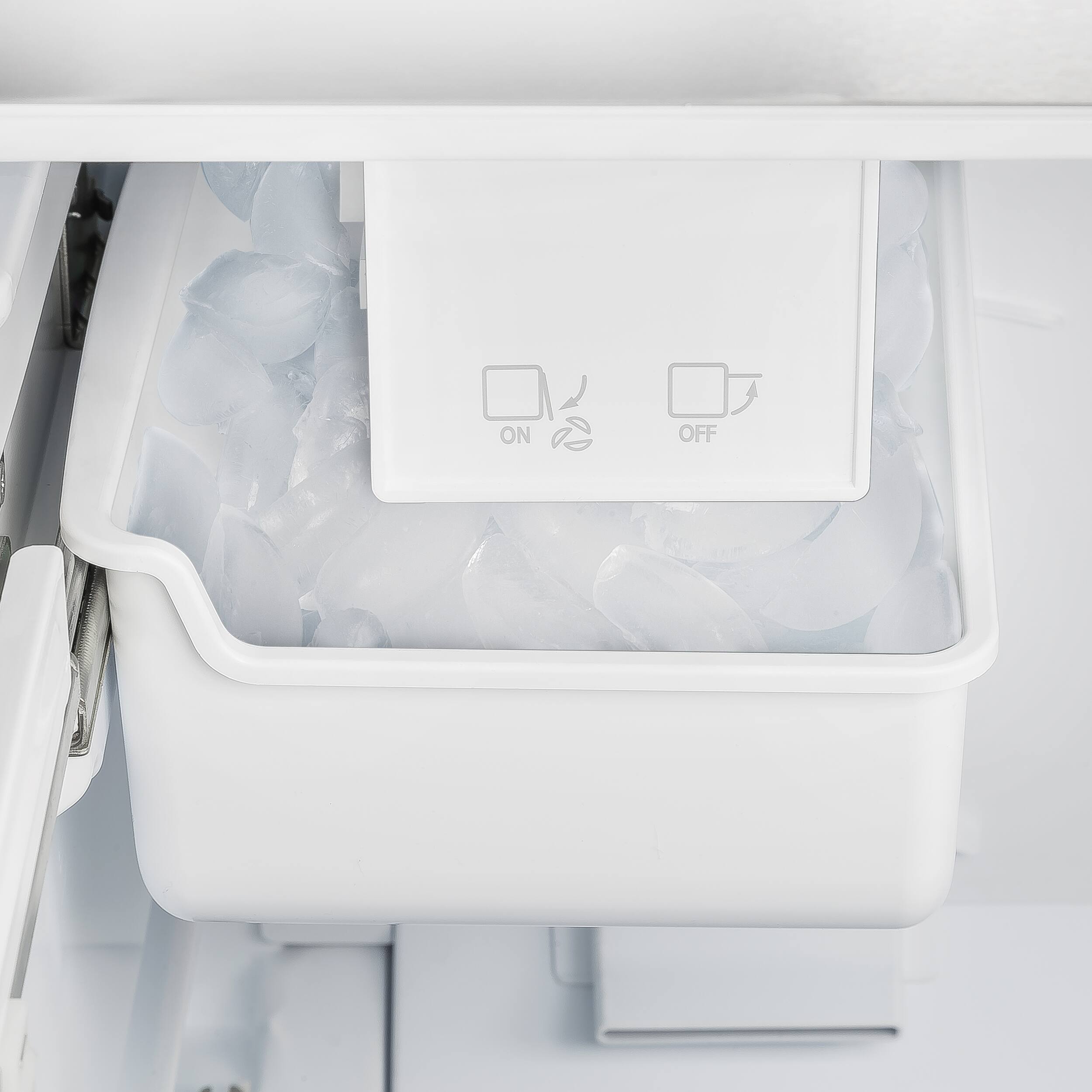 Alt View 5. Forno Appliances - Gallipoli 17.5 Cu. Ft. Freestanding French Door Refrigerator with High-Efficiency LED lighting - Stainless Steel.