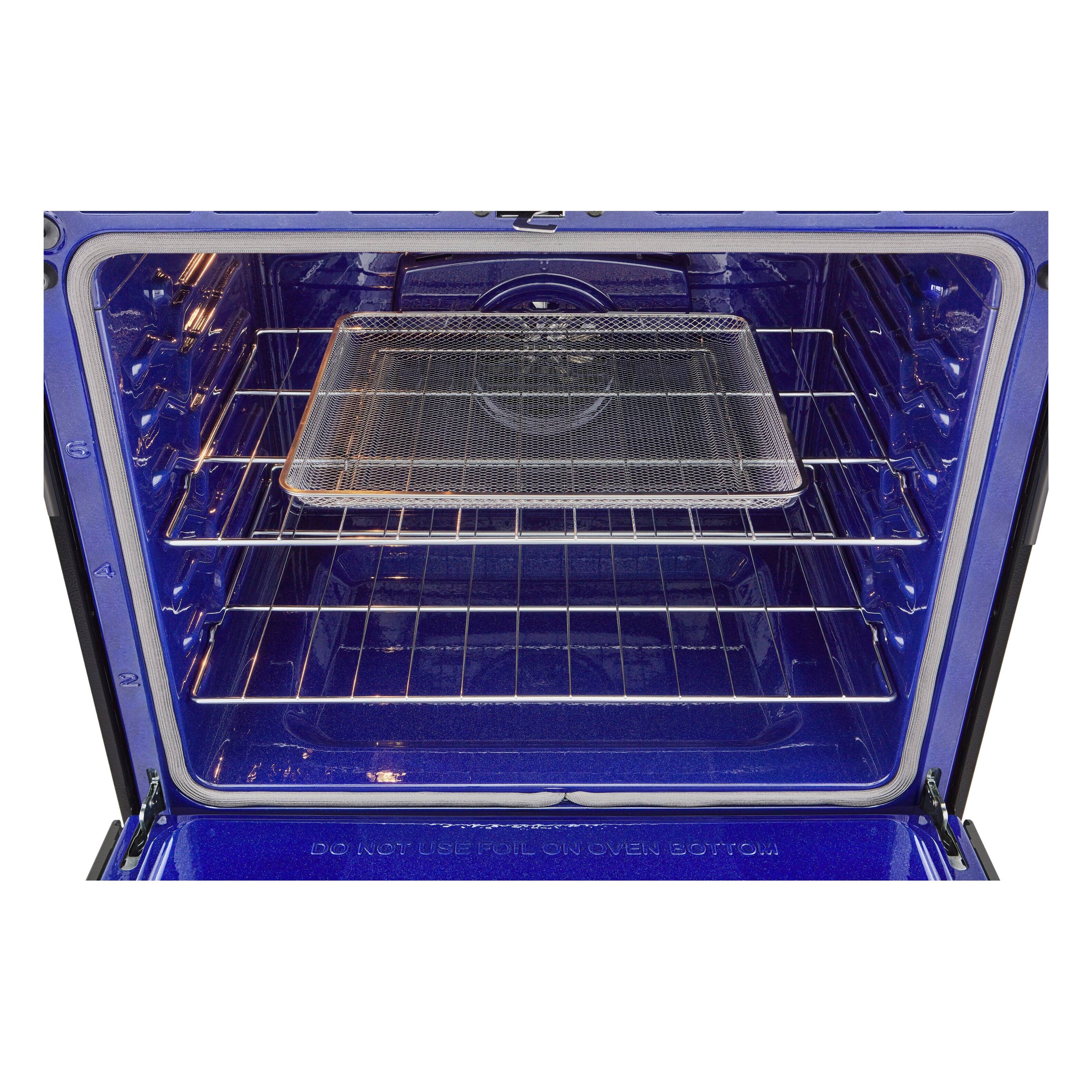 Do not use foil on oven bottom.