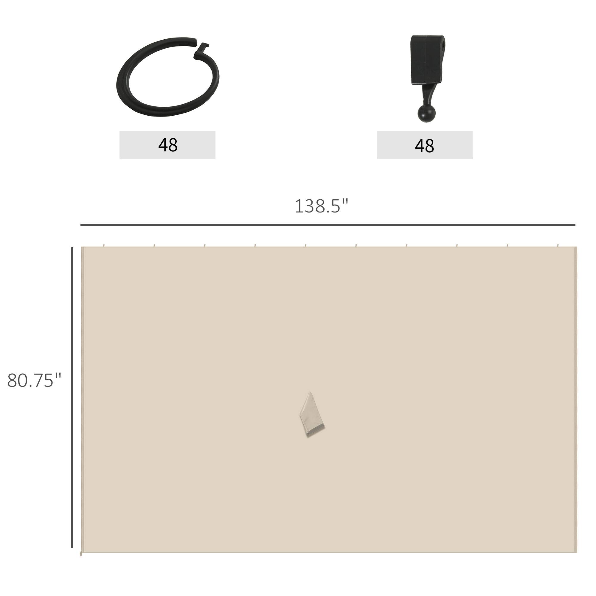 48, 48, 138.5", 80.75"