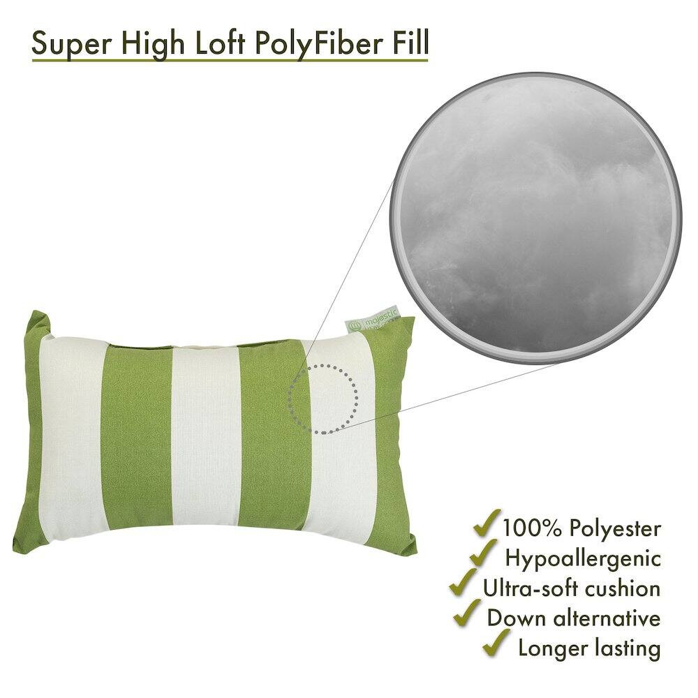 Super High Loft PolyFiber Fill

- 100% Polyester
- Hypoallergenic
- Ultra-soft cushion
- Down alternative
- Longer lasting