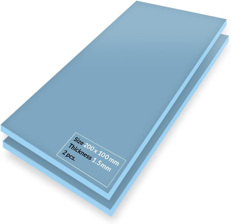 Arctic - ACTPD00060A TP-3: Premium Performance Thermal Pad, 200 x 100 x 1.5 mm (2 Pieces)
