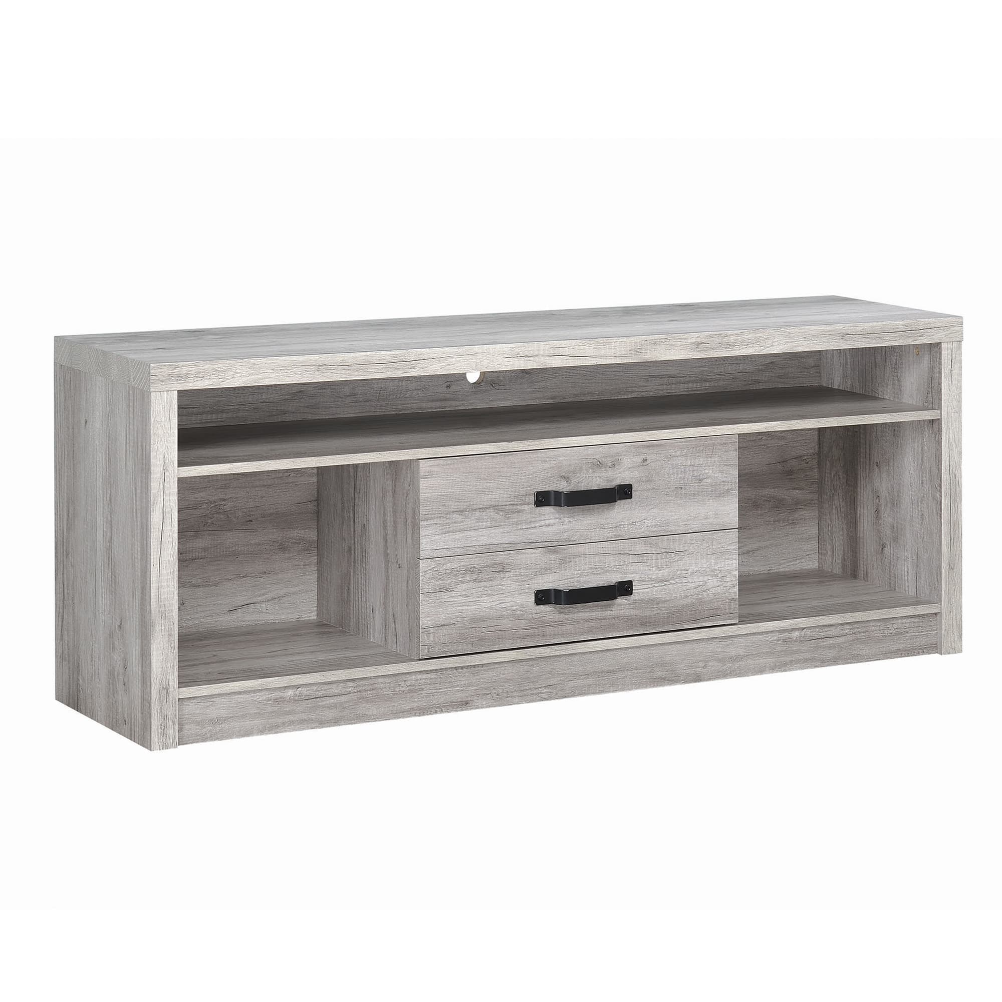 Manhattan Lane - Fantastic driftwood tv console - Gray