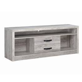Manhattan Lane - Fantastic driftwood tv console - Gray