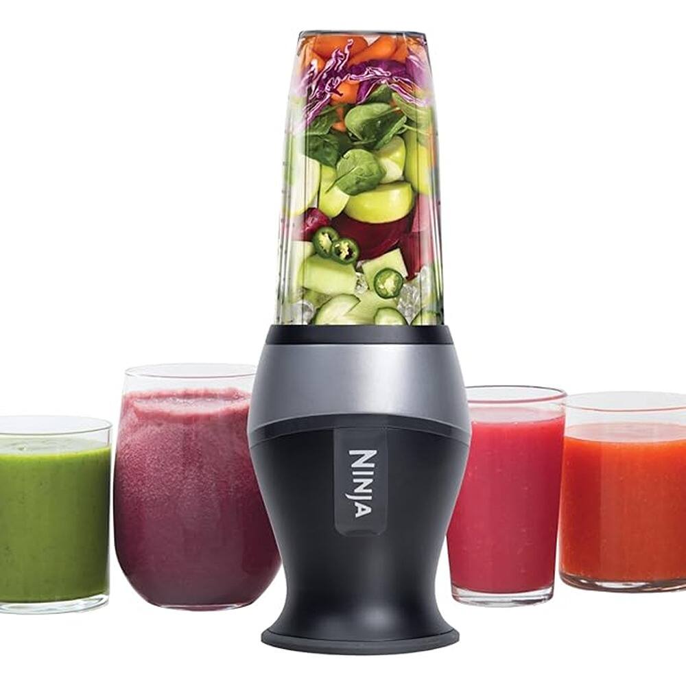 Front. Schertz - 700W Personal Blender for Smoothies, Shakes & Frozen Drinks | Compact Design with (2) 16-oz To-Go Cups & Spout Lids | Bl - black.