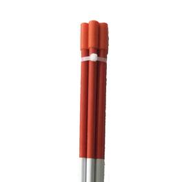 HomePlus - Home Plus 48 in. Round Orange Driveway Marker 6 pk