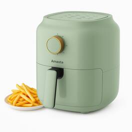 ZACHVO - 360° Hot Air Fryer, Non-Stick, Power Memory, Cord Storage, 1500W - Green
