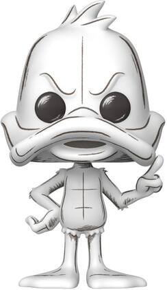 Funko - POP! Animation: Looney Tunes - Daffy Duck, Sketched - COLLECTIBLES - Multicolor